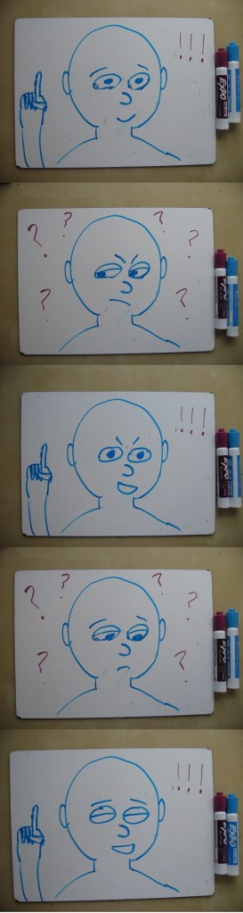 Learning is a Fluorescent Light Math with Bad Drawings