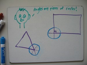 "Equilateral" means the sides have equal length. It looks like this triangle missed the memo.