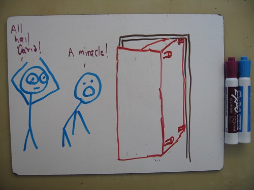 That's Simon on the left. Simon's the best.