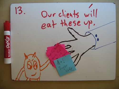 Twist! This devilish fellow has been super tiny all along, casting his escapades in a new and adorable light.