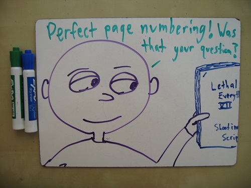 The 1-2-3 sequence was a little cliched, but the execution was good.