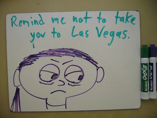 Why would I take you all the way there, when I can just as easily swindle you right here?