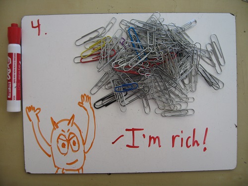 Paper clips are treated as precious metals in some cultures. And by "some cultures" I mean "the school where I taught."