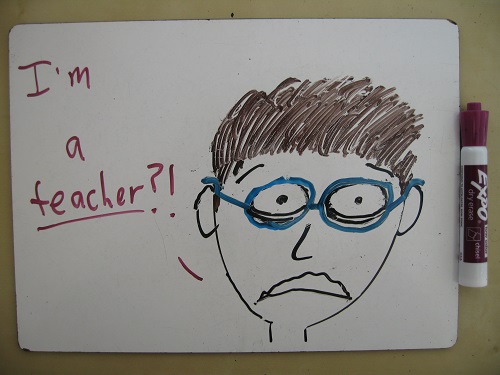 This is me, 6:15am every schoolday.