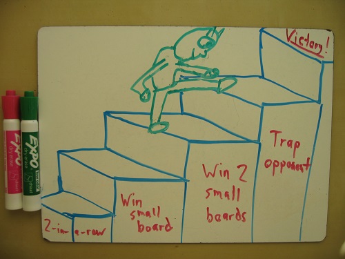 That devil has weird legs.