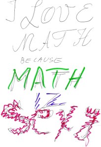 My favorite part was how proud he was of his work. Heck, I'd be proud too.