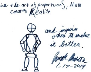 I dig the mathematical mannequin-looking guy.