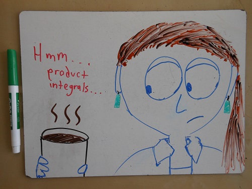 She kinda makes that face sometimes. Also, notice how the post is almost over, and she still hasn't finished that coffee. Slowpoke.