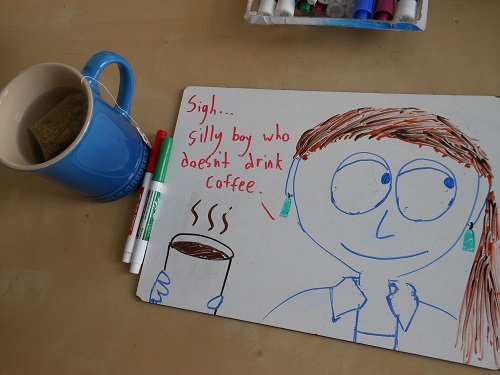 Fennel tea! Delicious.