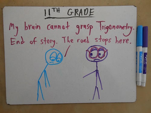 All great narratives end with a little trigonometry.