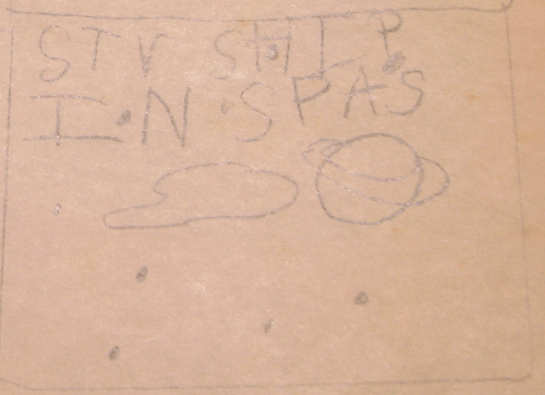 star trek - starship in space