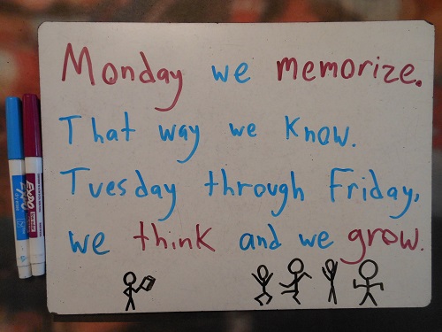 The week here is metaphorical. Or literal. Depends on your school of biblical interpretation.