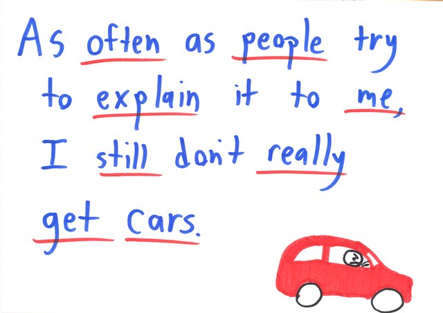 C'mon Ben, it's simple. The simplest way to transport a 150 pound human is to have him sit in a 2500-pound vehicle, and transport that instead.
