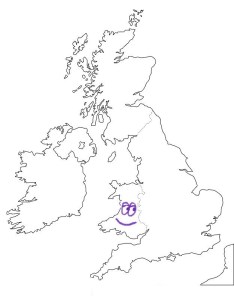 map of UK