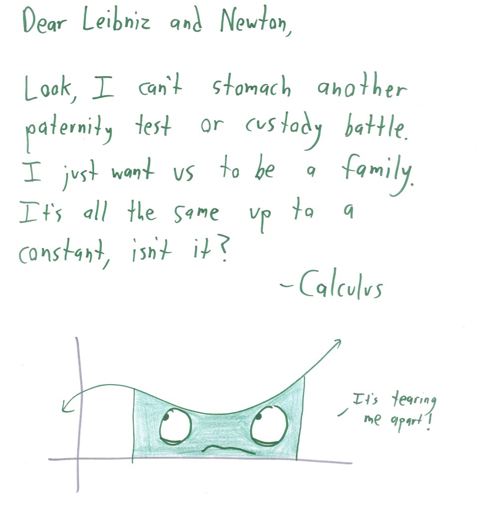 Dear Mathematician Who Discovered Me… – Math with Bad Drawings