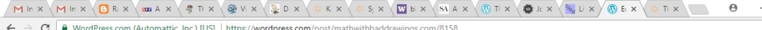 all my tabs