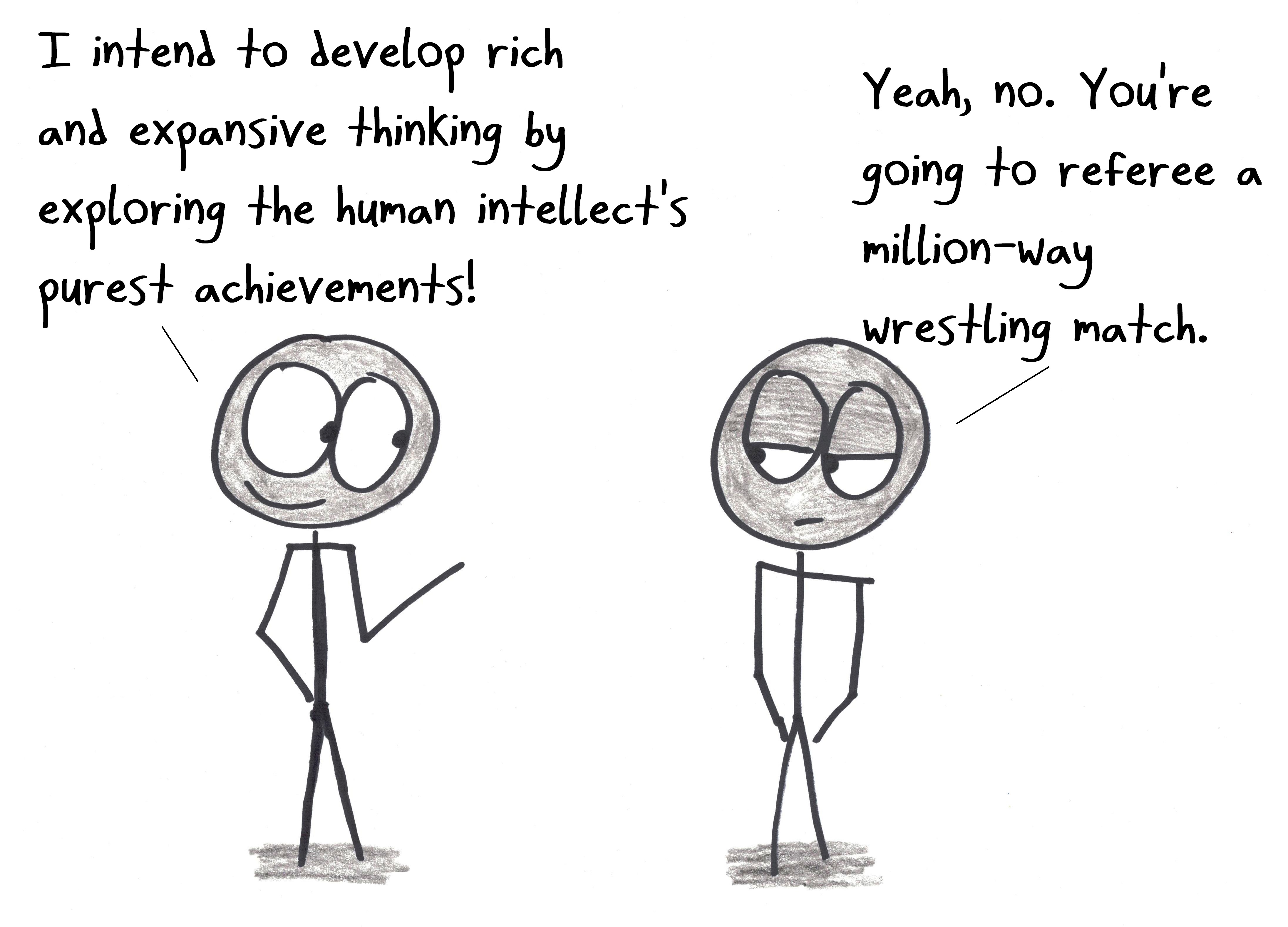 Math Is Gatekeeping The Reluctant Gatekeeper – Math with Bad Drawings