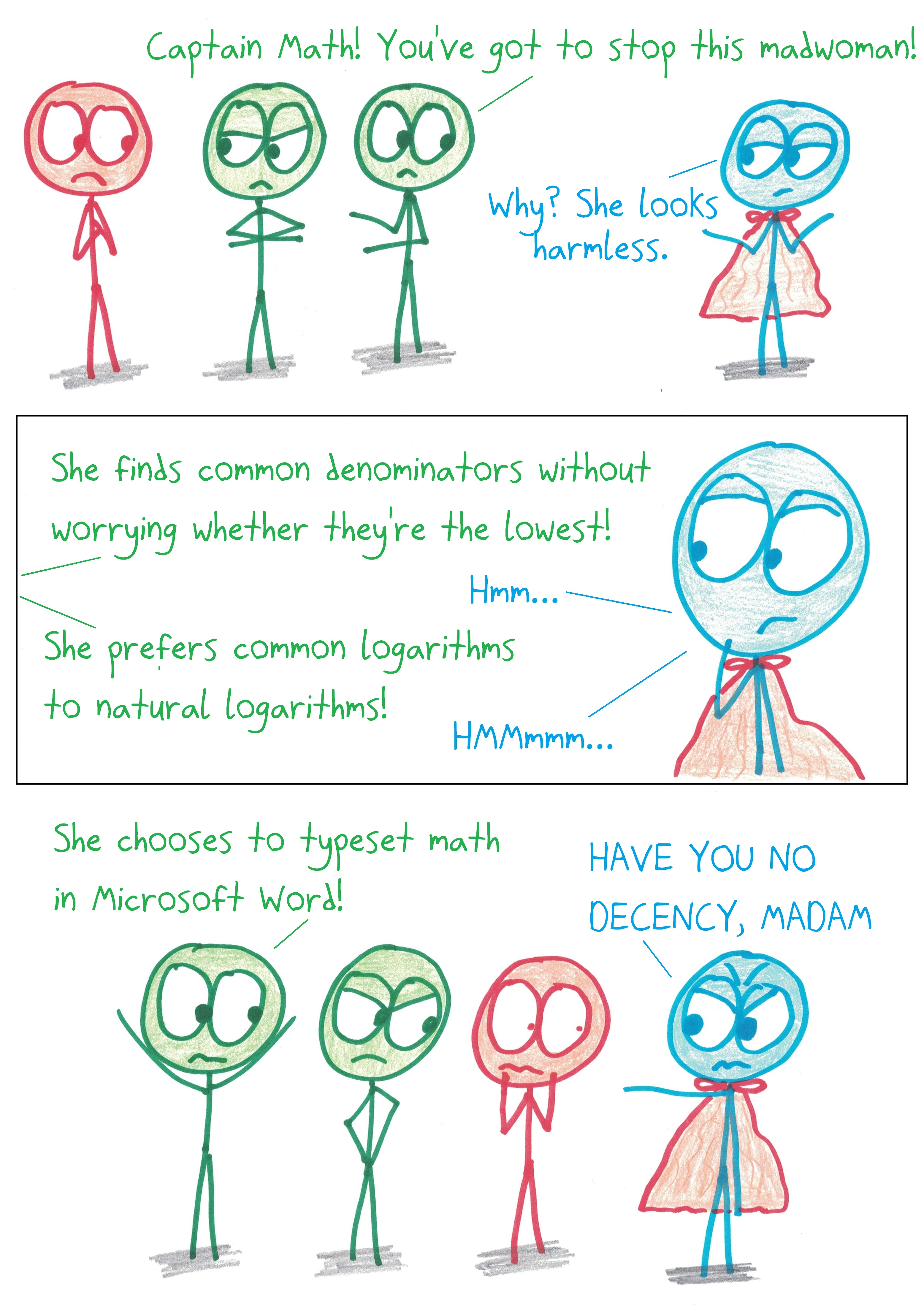 The Adventures of Captain Math – Math with Bad Drawings