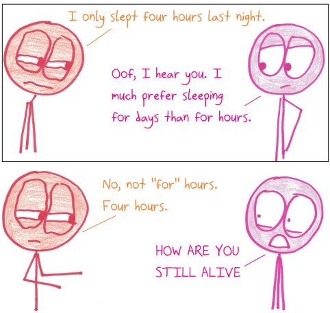 2019.11.15 only slept four hours