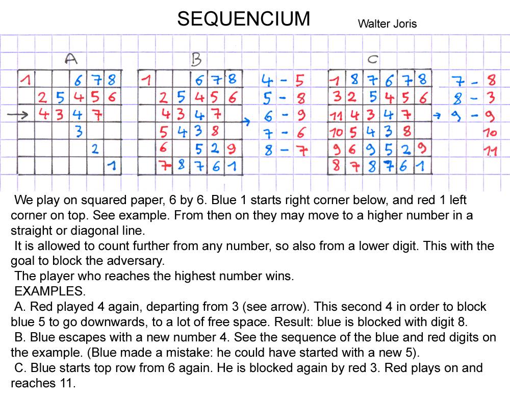 joris 23 (sequencium game)