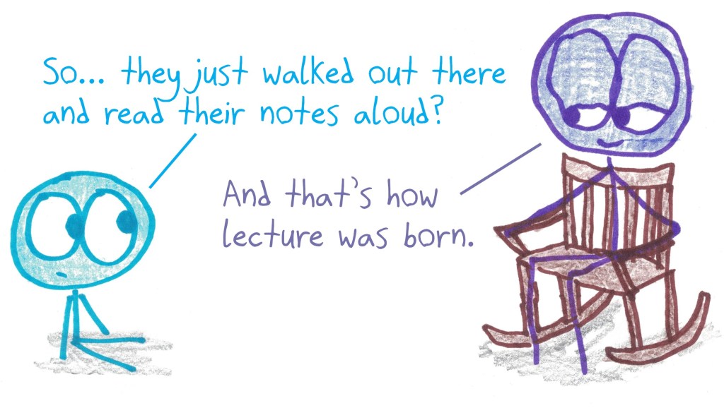 I've seen worse lectures than this.